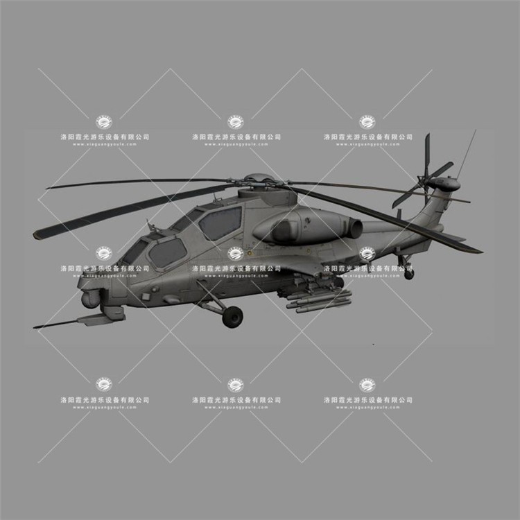 宿松武装直升机3D模型